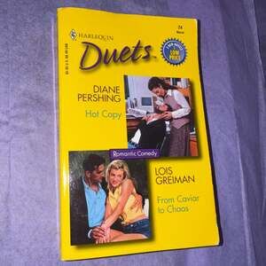 Harlequin Duets: Hot Copy by Diane Pershing Caviar to Chaos by Lois Greiman